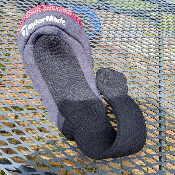 TaylorMade R5 XL  Fairway Golf Club Headcover Red Blue Black Number Tag - Picture 5 of 8